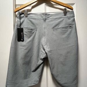 Travis Mathew Light Gray Shorts 32in